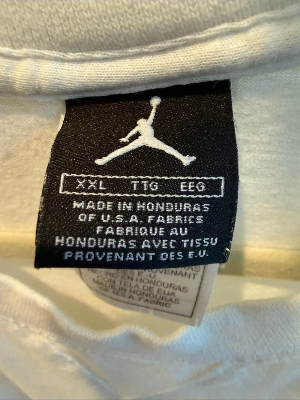 Vintage Nike Jordan Crewneck Tee Black Tag Mars Blackman Spike Lee Do You Know?